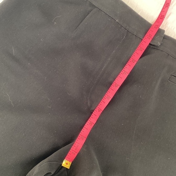 NICOLE Miller Wide leg Trouser Pants Black Color size 6 High waisted - Picture 4 of 12